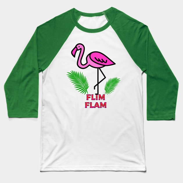 Flim Flam Baseball T-Shirt by ak3shay